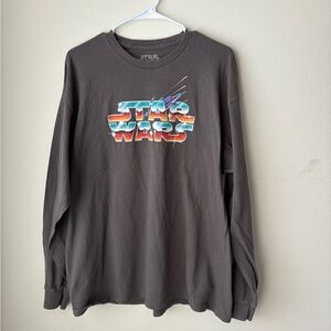 Neff Star Wars Graphic Long Sleeve Shirt Size XL